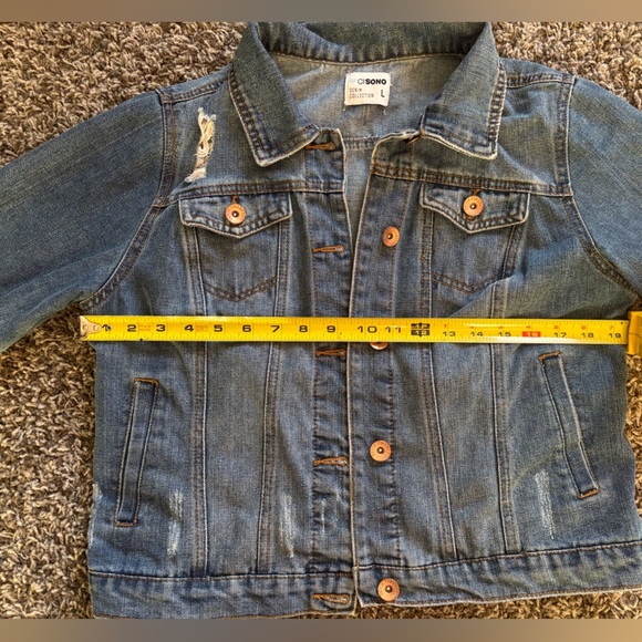 Somo Blue Denim Jacket - Picture 5 of 6